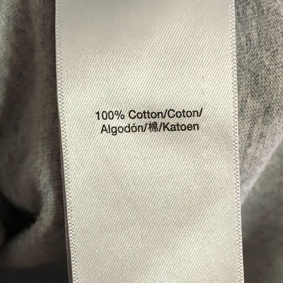 DKNY Size Large Grey Logo T-shirt - Picture 4 of 4